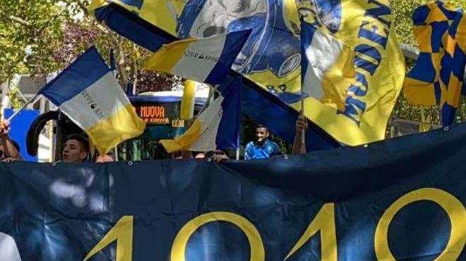 Cento tifosi allo Zecchini