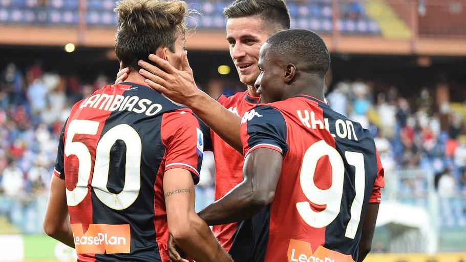 L’acuto di Petagna firma il colpaccio del Napoli a Marassi