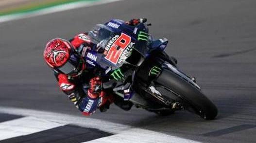 MotoGp di Silverstone trionfa Quartararo Aprilia, storico podio