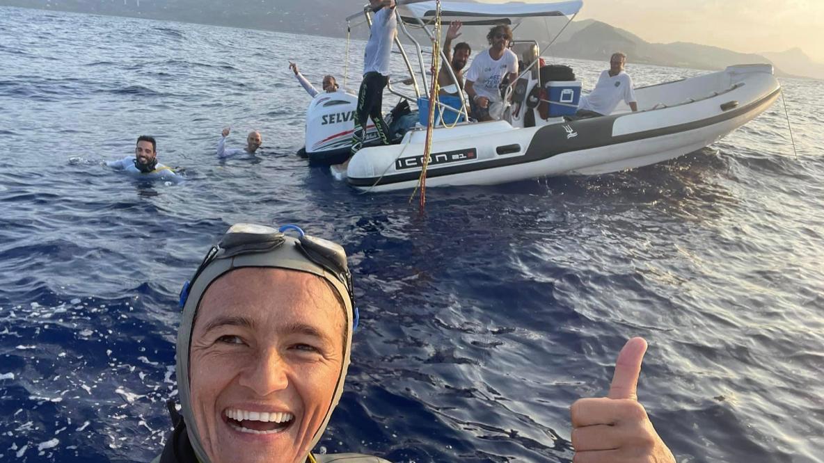Apnea, Chiara Obino sempre più giù: nuovo record italiano a -87
