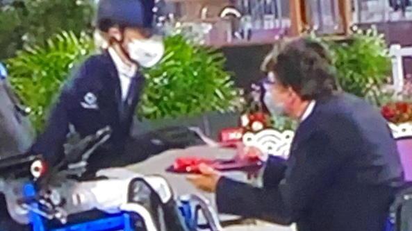 Il presidente Pancalli le ha tributato grandi elogi