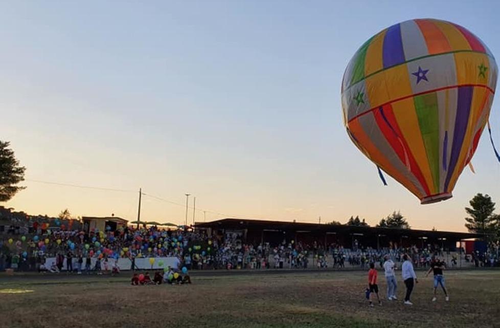 La mongolfiera torna a volare per la festa di San Genesio