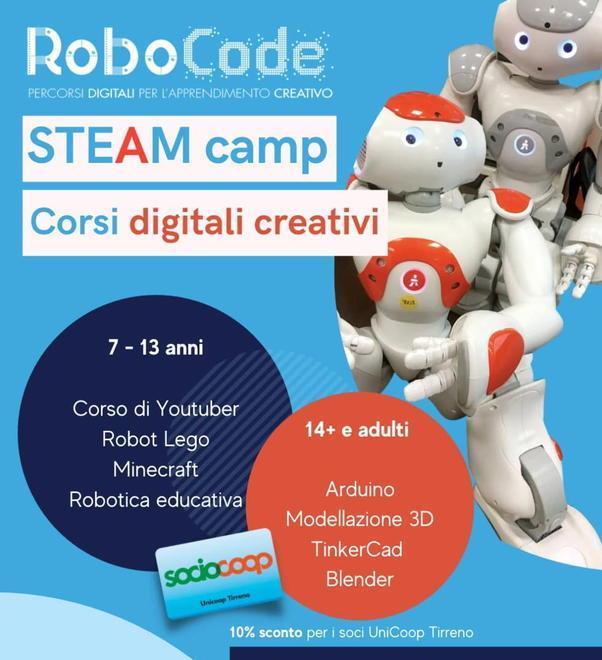 Un camp di robotica e giochi per imparare il digitale 