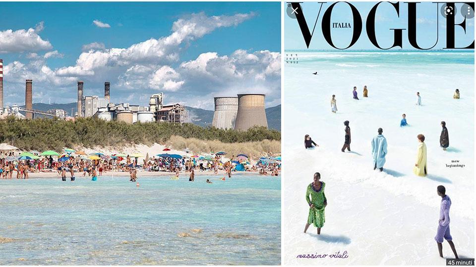Spiagge Bianche da film su Vogue: «Come Springfield altro che Maldive» 