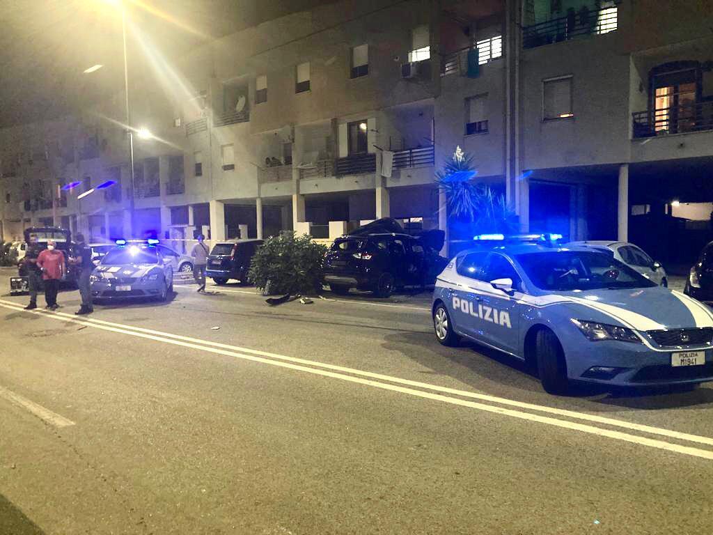 Attentato a Sant'Elia (foto Mario Rosas)