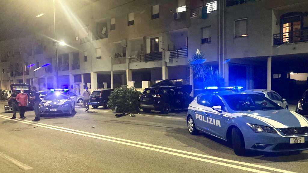 Attentato a Sant'Elia (foto Mario Rosas)