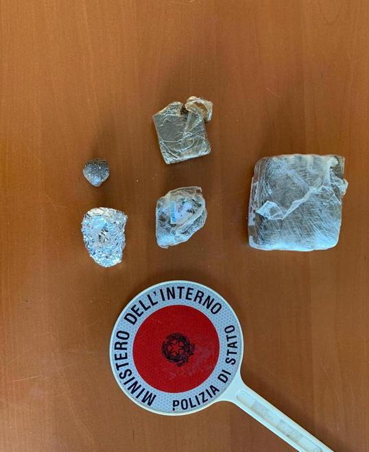 Cani poliziotto fiutano la droga nascosta