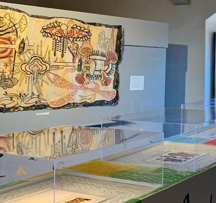 La mostra di Art Brut omaggio ai disegni “dell’artista matto”