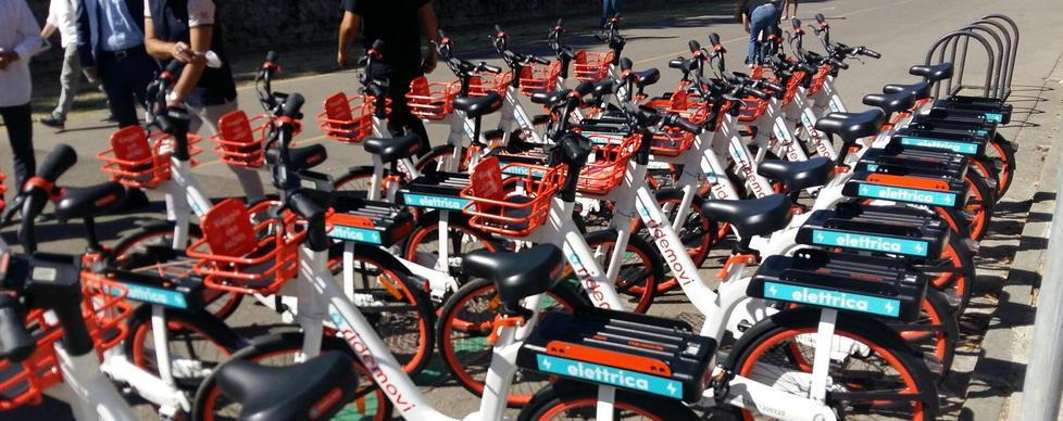 Si attiva con una app velocità massima 25 km/h e costa 0,25 euro al minuto