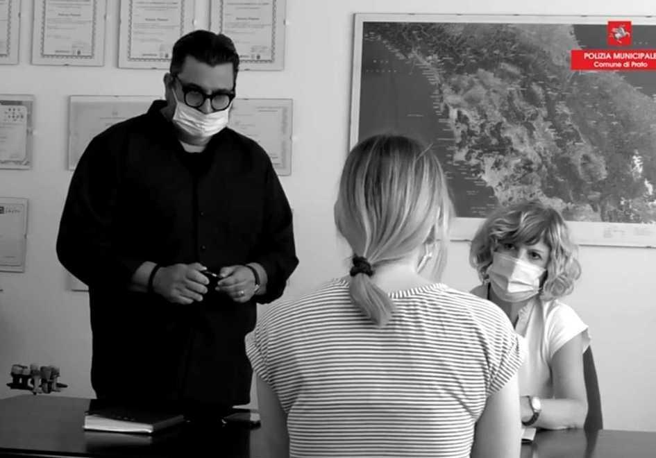 Un fotogramma tratto dal docu-film “Un giorno in Procura”