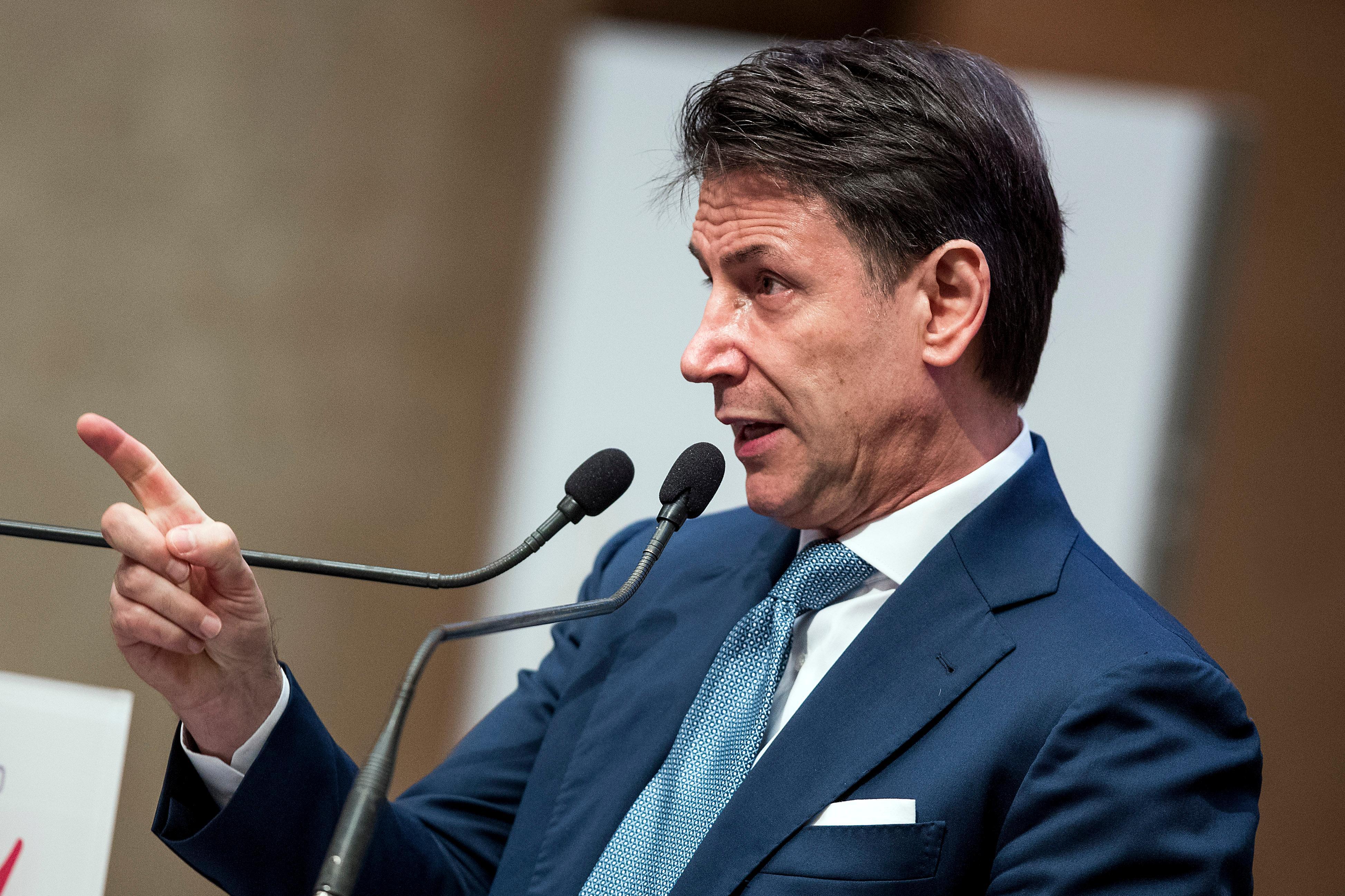 L'ex presidente del consiglio e attuale leader del Movimento 5 Stelle, Giuseppe Conte (LaPresse)