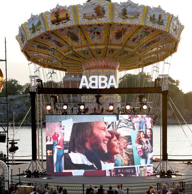 Gli Abba “digitali” in concerto a Londra 