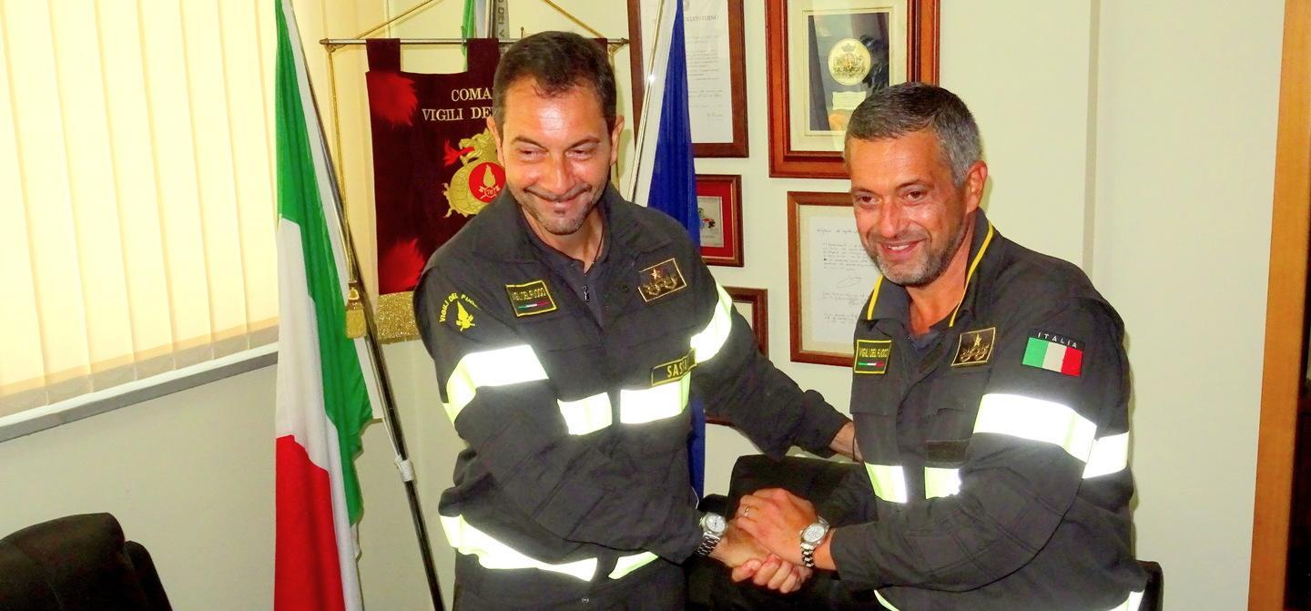 Cambio al vertice dei Vigili del fuoco 