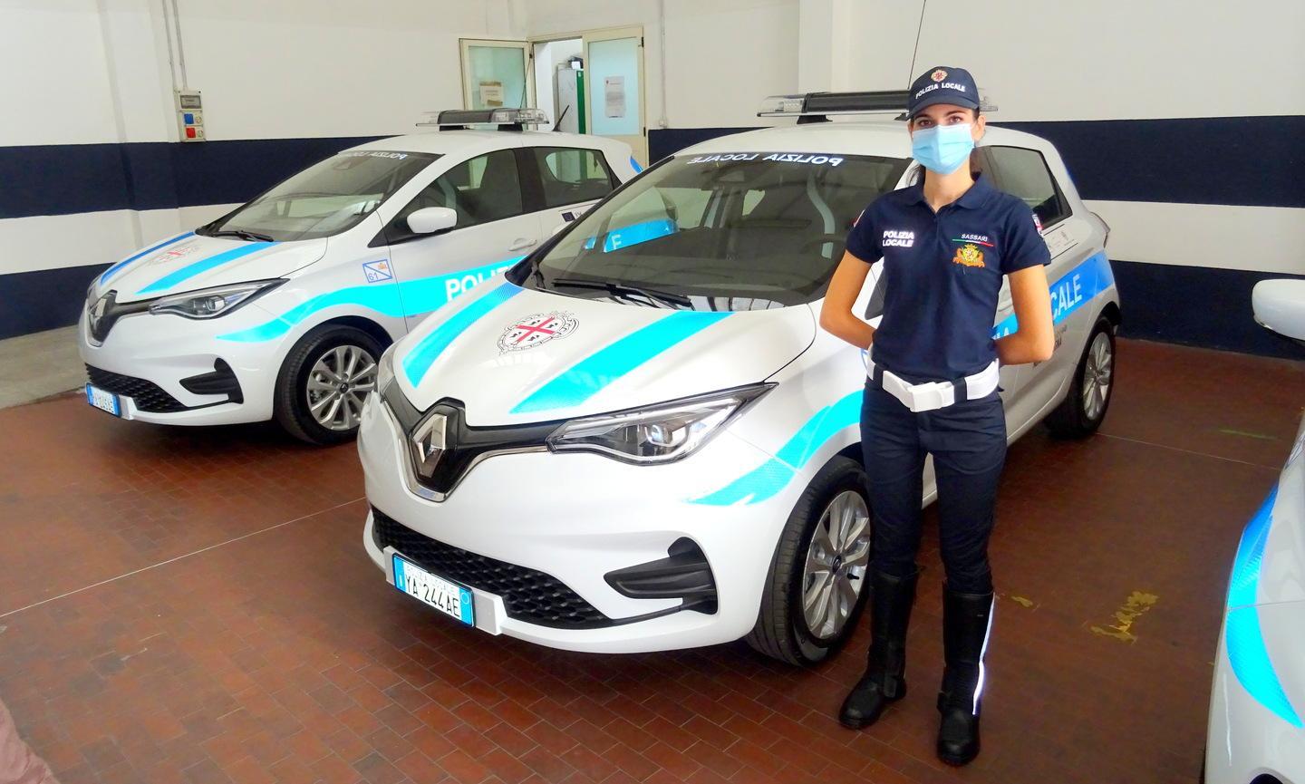 Dieci auto elettriche la svolta green dei vigili 