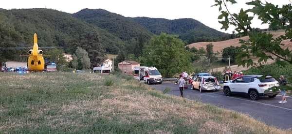 L'incidente alla bettola di vezzano il 10 luglio scorso