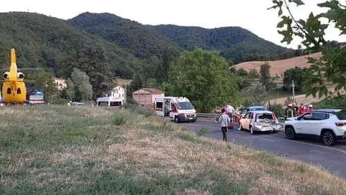L'incidente alla bettola di vezzano il 10 luglio scorso