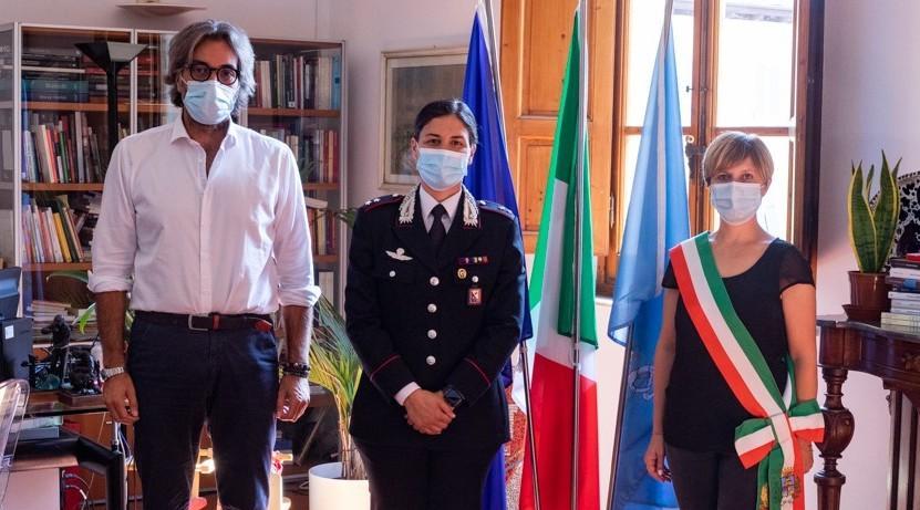 La tenente Grillo lascia Empoli dopo 5 anni Andrà a Vibo Valentia