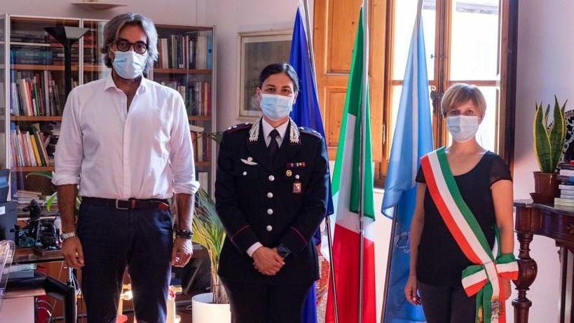 La tenente Grillo lascia Empoli dopo 5 anni Andrà a Vibo Valentia