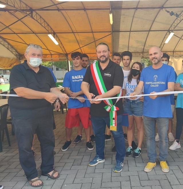 Il sindaco inaugura la festa di Ponte