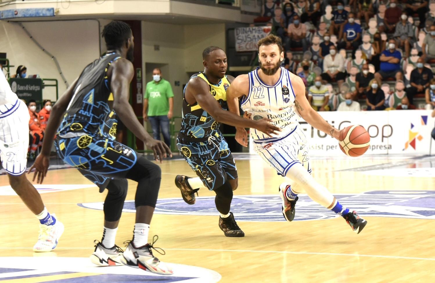 La Dinamo finalmente davanti ai suoi tifosi onora il nuovo assetto con una vittoria (foto Ivan Nuvoli)