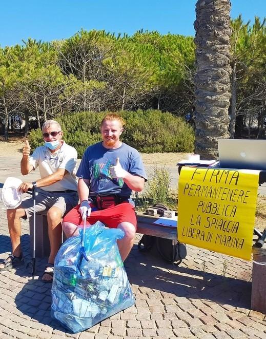 Spiaggia libera La raccolta firme sale a quota 1200