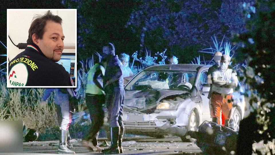 Tragico scontro tra auto e scooter, nell’impatto muore volontario di 50 anni 