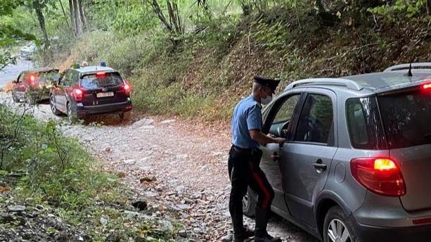 Rave party notturno nel cuore del bosco scatta il blitz dei carabinieri: 60 denunciati