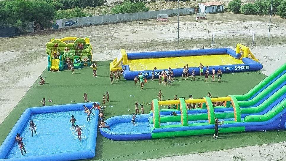 La Caletta summer camp a gonfie vele