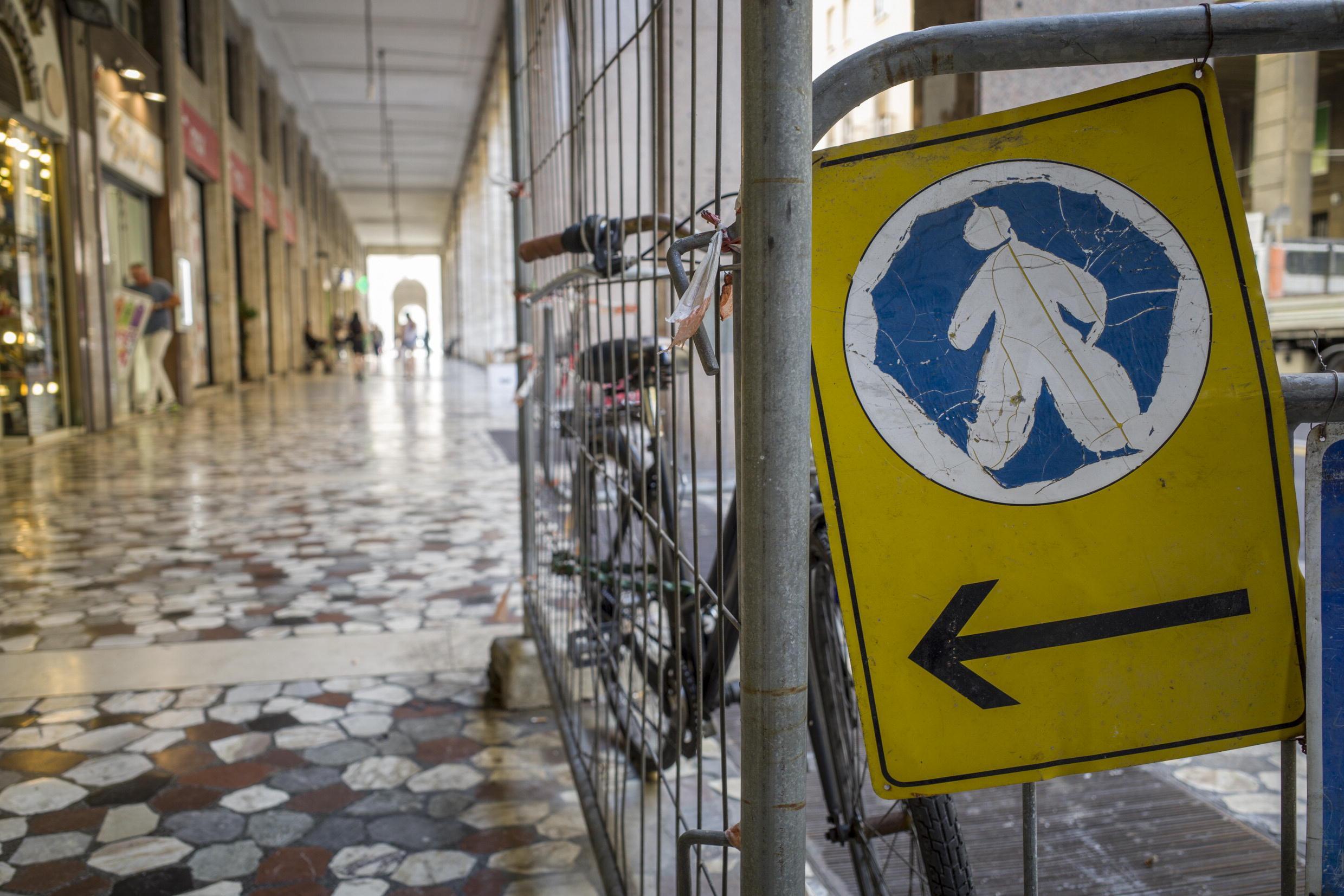 Portici di via Grande, slitta il bando per la riqualificazione: ecco perché 