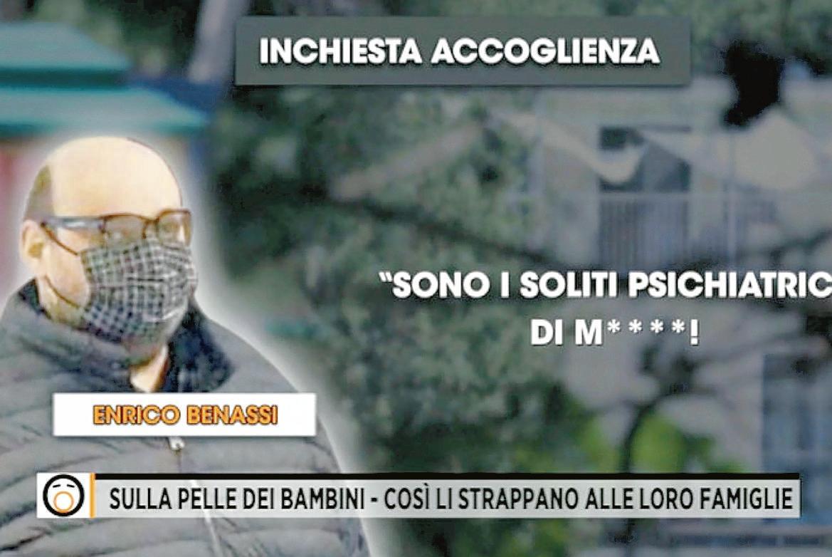 Alcune immagini della trasmissione andata in onda martedì sera