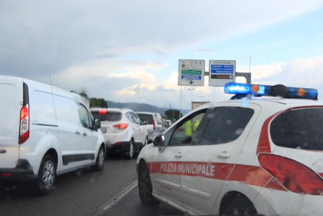 Traffico bloccato sulla Declassata per un incidente (foto di repertorio)