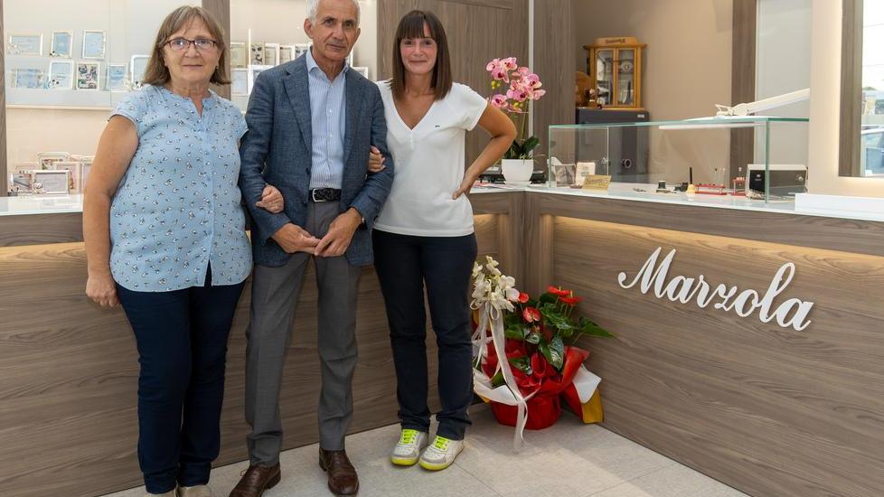 L’Oreficeria “Marzola” diventa Bottega Storica con 58 anni di attività