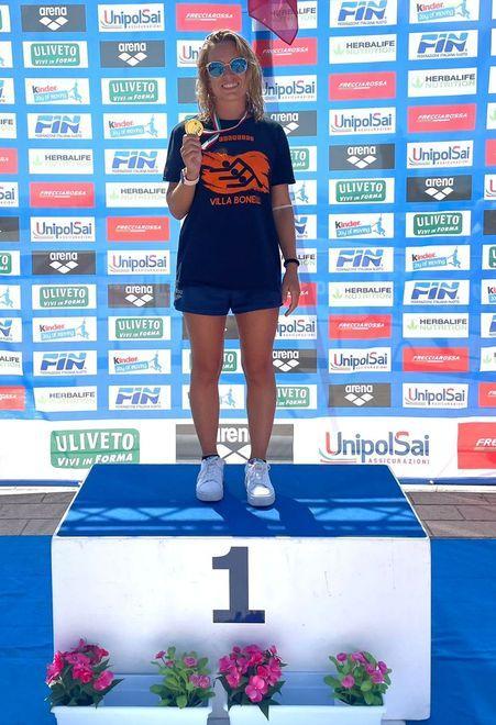 Nicoletta Simonazzi seconda nella 3 Km