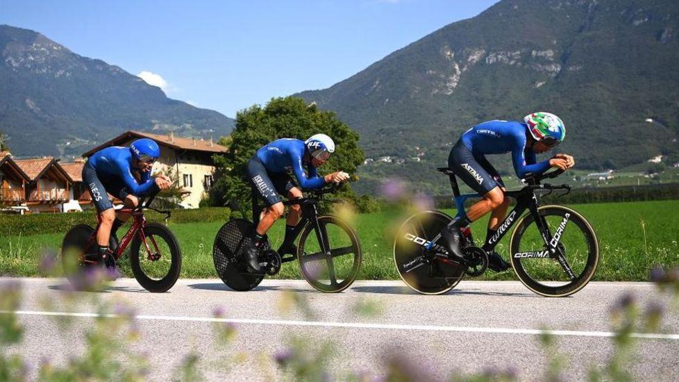 Ganna trascina il sestetto misto azzurro e dalla staffetta arriva un altro oro