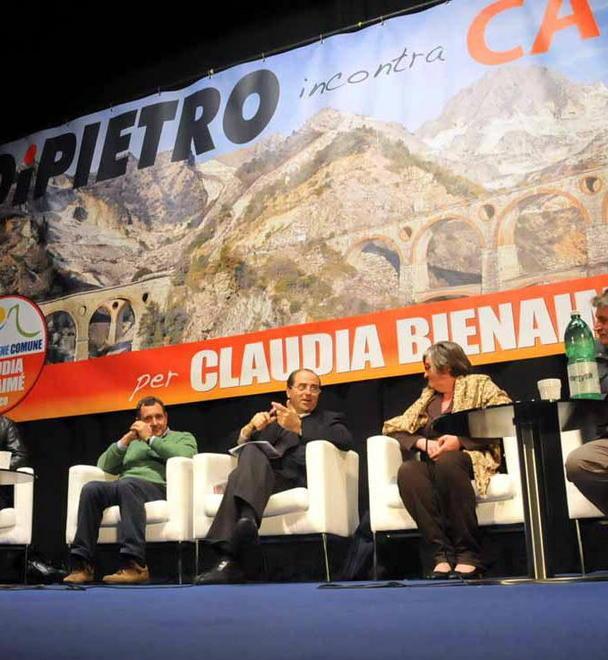 Di Pietro: il marmo non sia solo polvere 