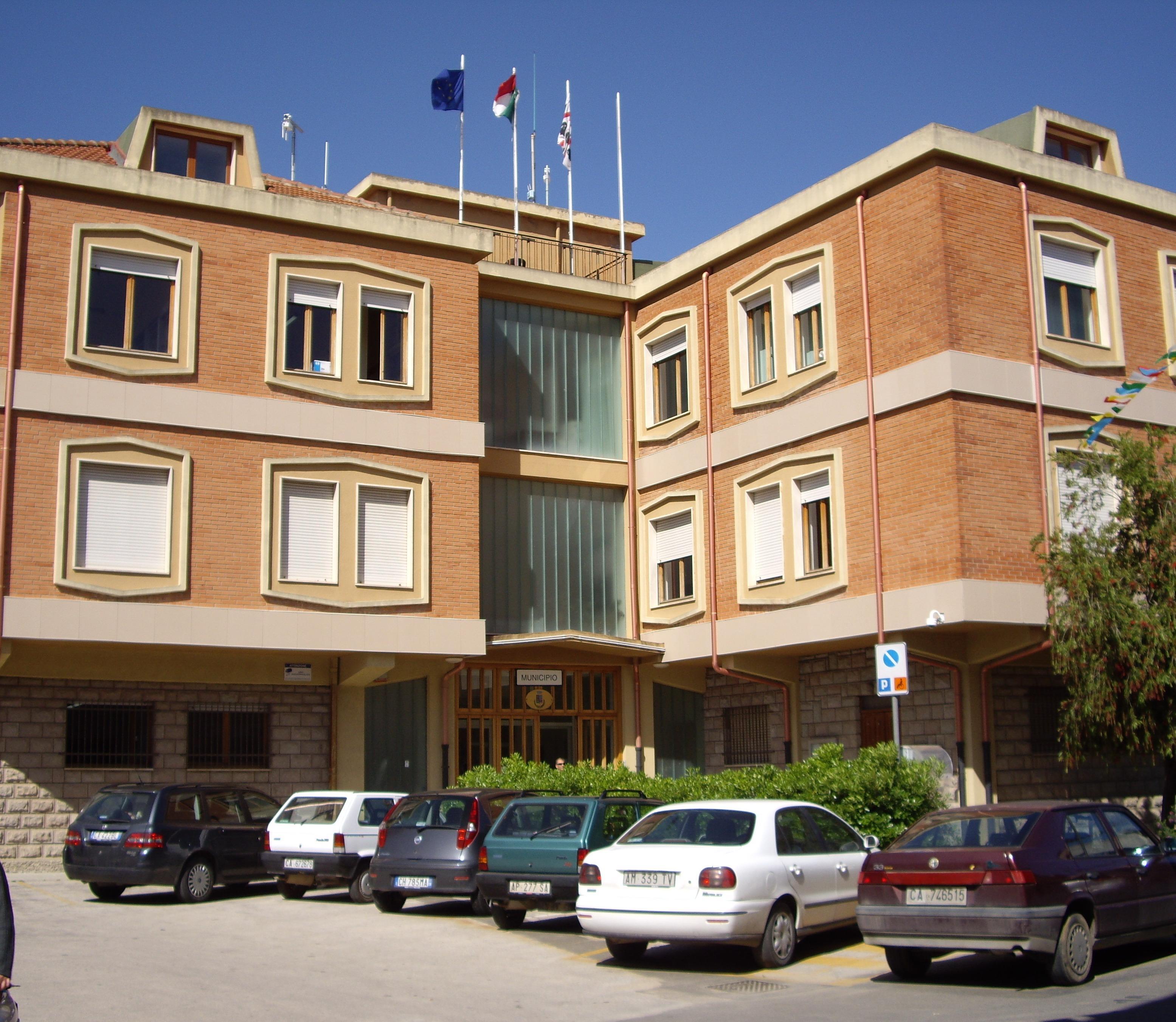 Il municipio di Serramanna