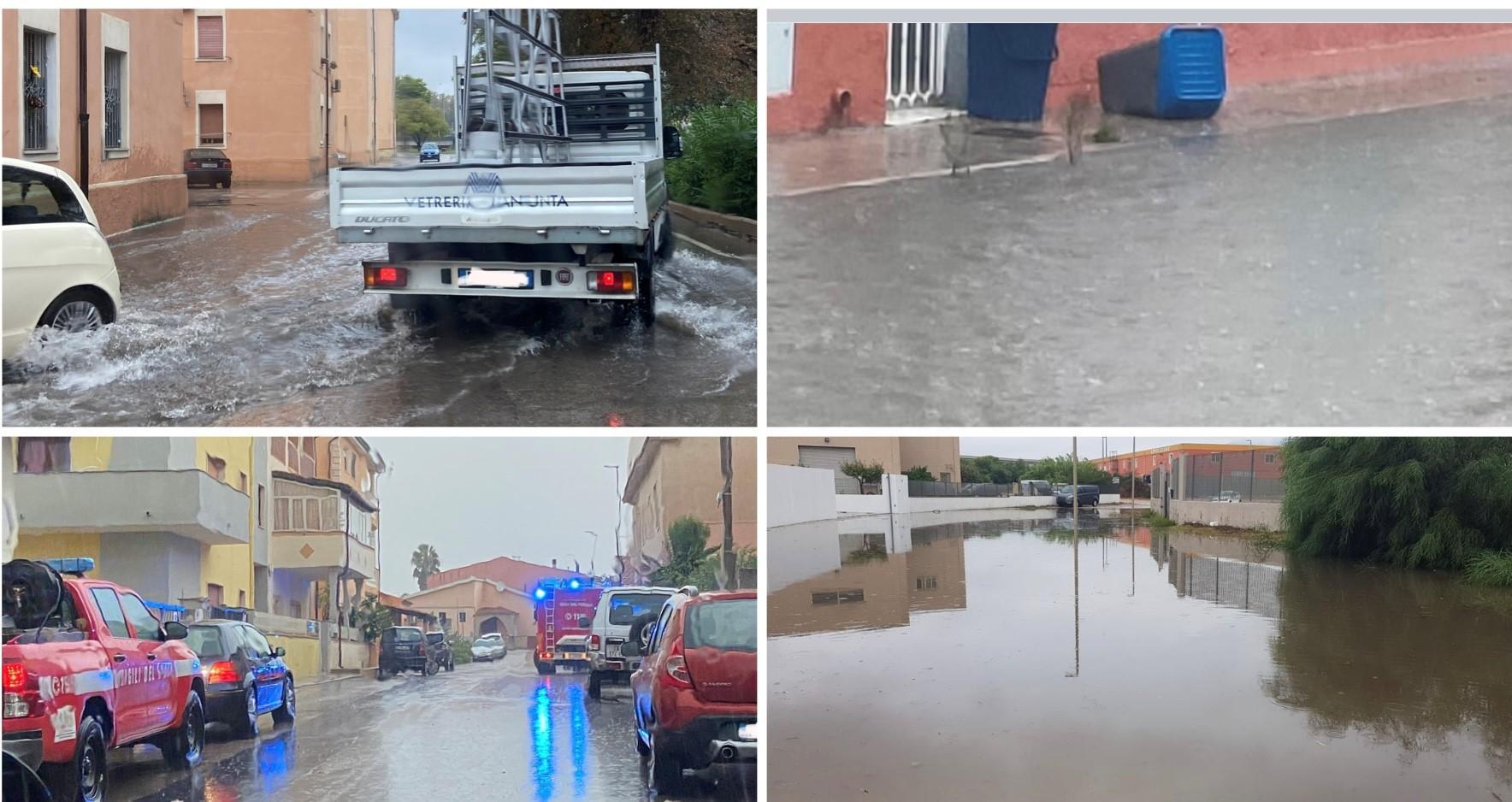 Olbia, allagamenti e disagi: chiusi i sottopassi 