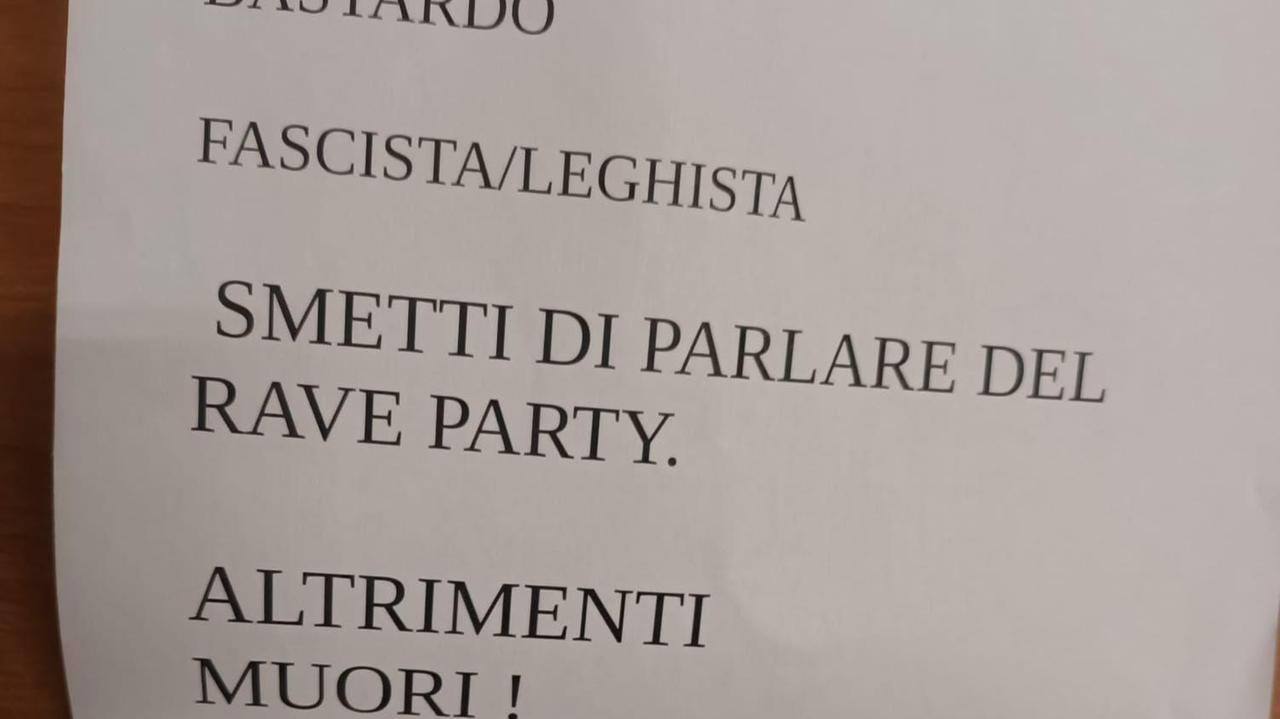La lettera minatoria anonima all'indirizzo del sindaco di Magliano in Toscana, Diego Cinelli