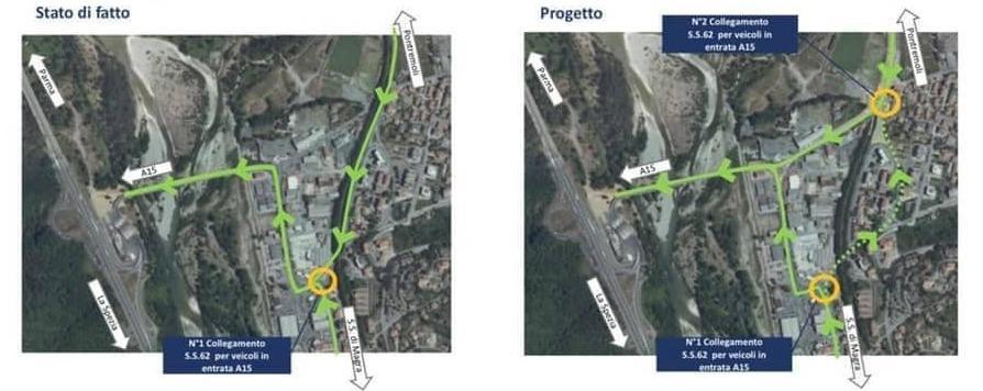Ecco come sarà la rotatoria all’uscita dell’autostrada