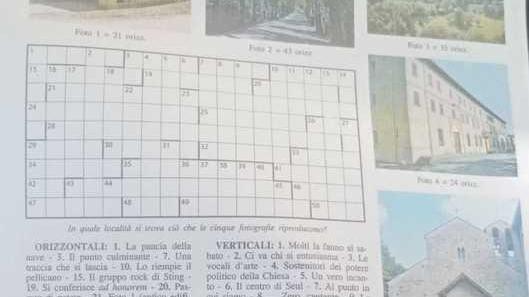 Marola e le sue bellezze sulla Settimana Enigmistica