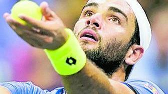 Berrettini, che primo set poi Djokovic si scatena e si prende la semifinale