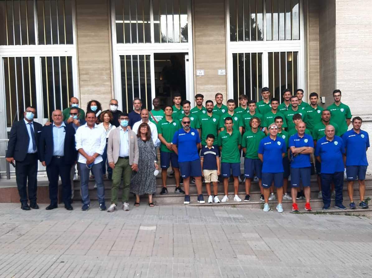 Gli auguri del sindaco Soddu ai calciatori della Nuorese