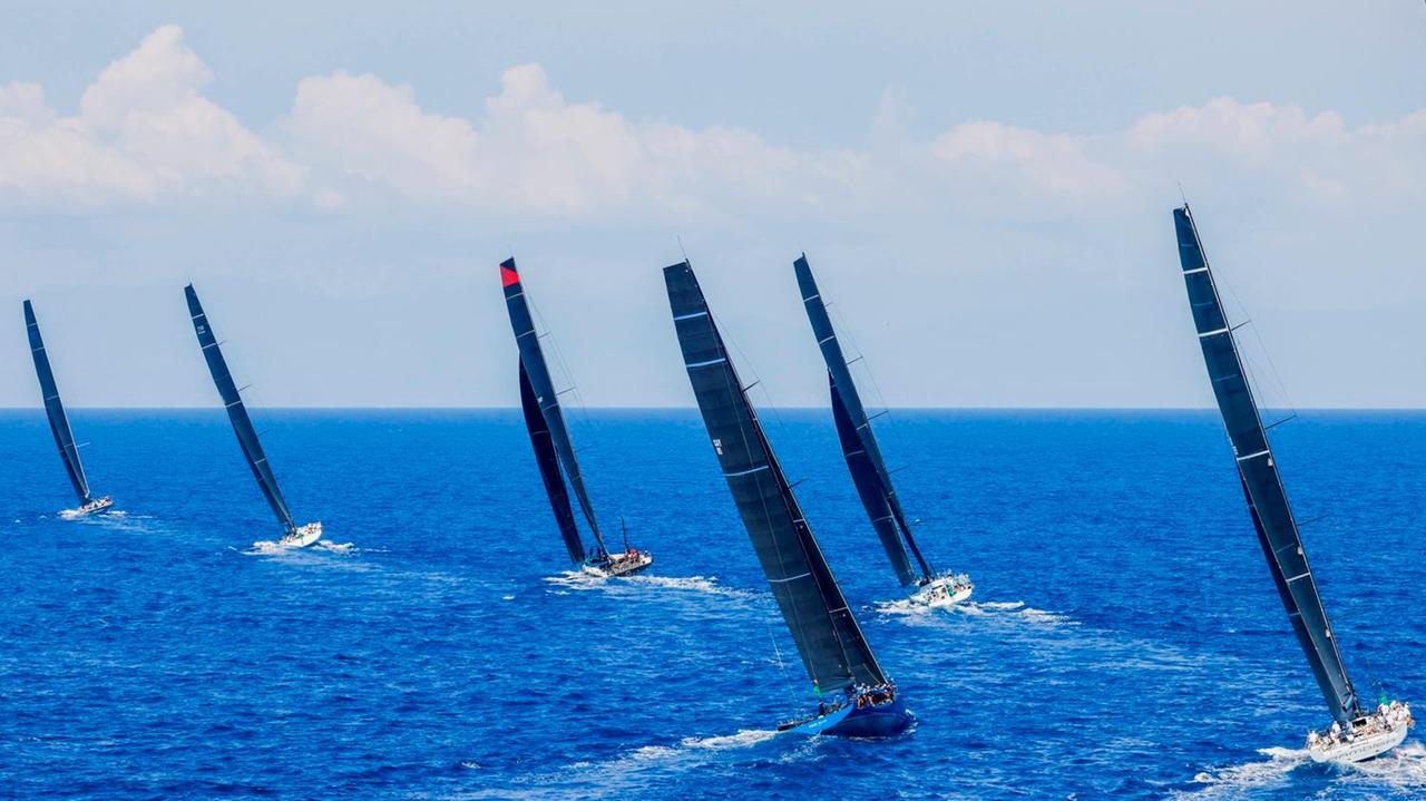 Gran finale per la Maxi Yacht Rolex Cup a Porto Cervo