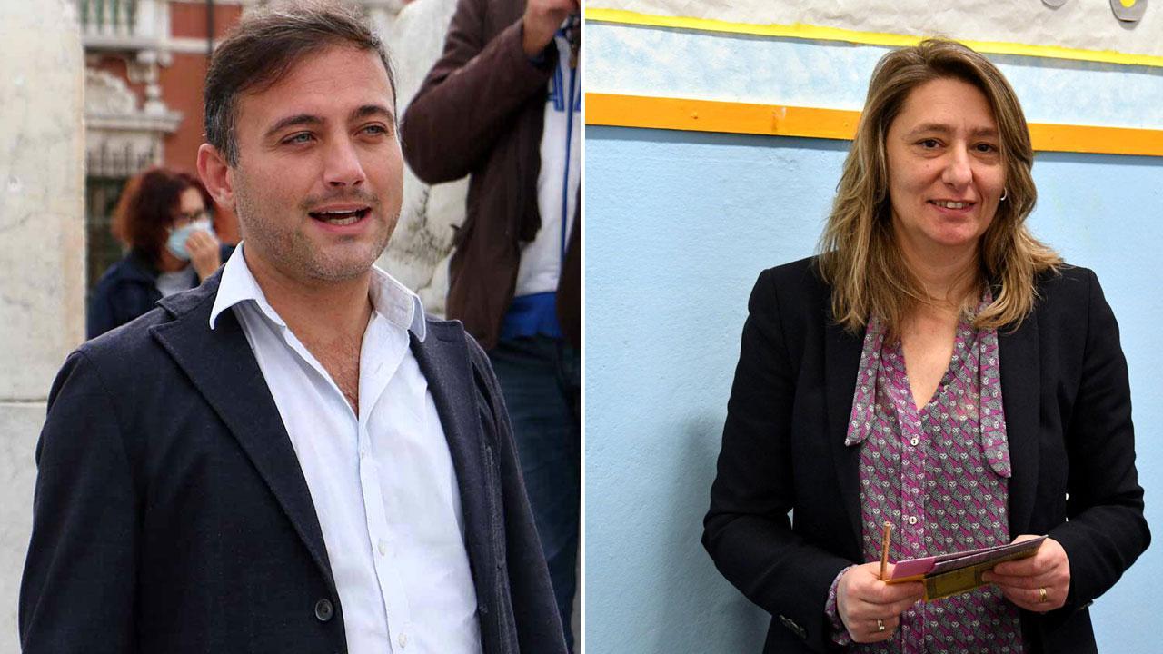 Giacomo Bugliani e Martina Nardi