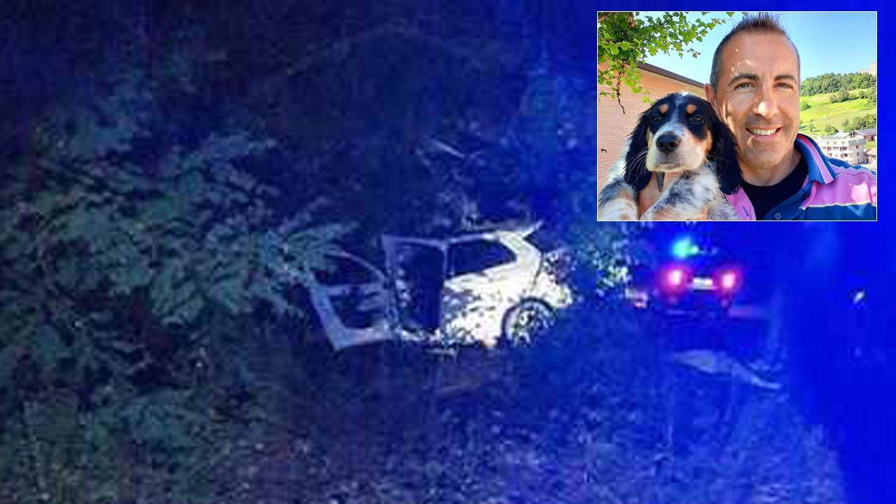 Si schianta con l’auto contro un albero, muore la sera del suo compleanno