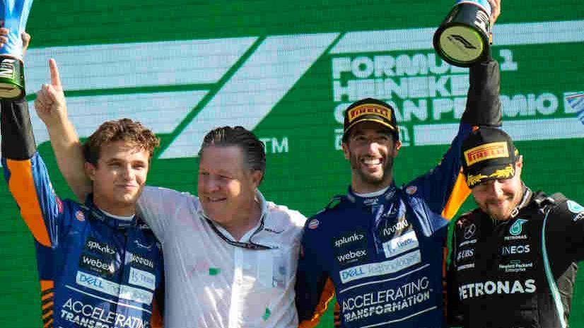 Doppietta McLaren nel Gran Premio di Monza