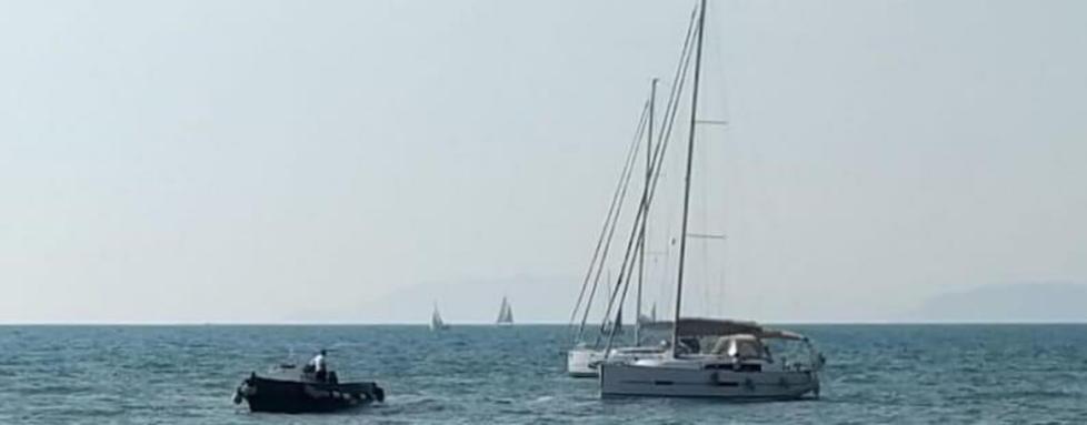 Barche a vela soccorse: erano dirette alla Madonnina