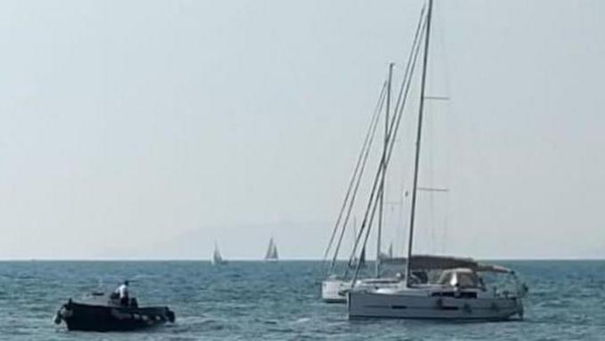 Barche a vela soccorse: erano dirette alla Madonnina