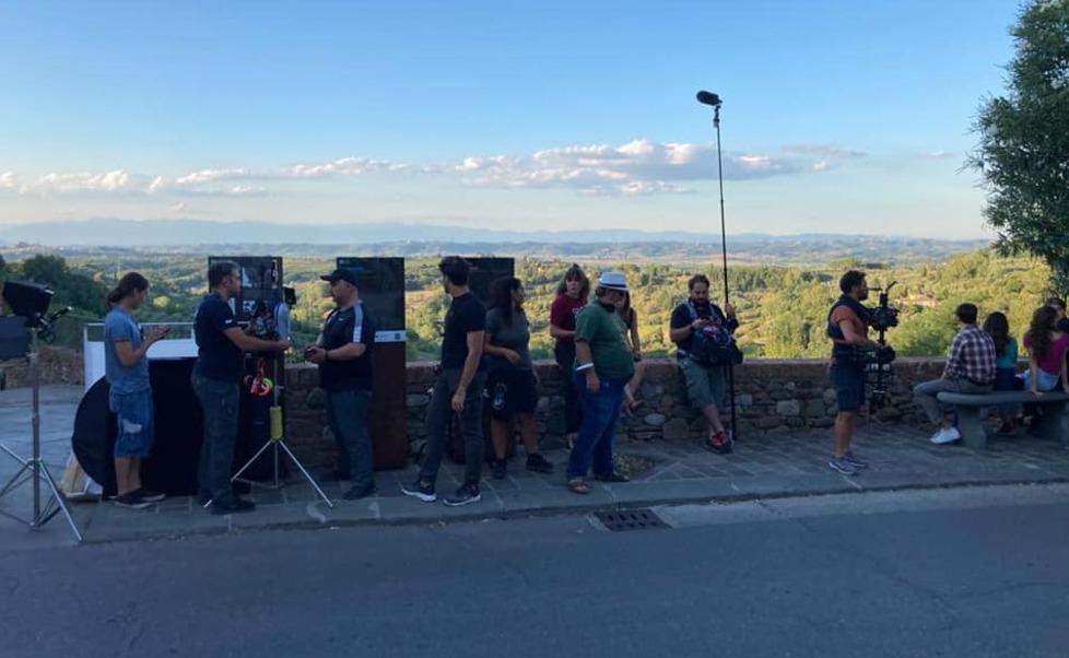 I vigneti della Castellani e le vie del borgo set del film “Tre storie in bottiglia”