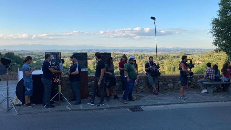 I vigneti della Castellani e le vie del borgo set del film “Tre storie in bottiglia”